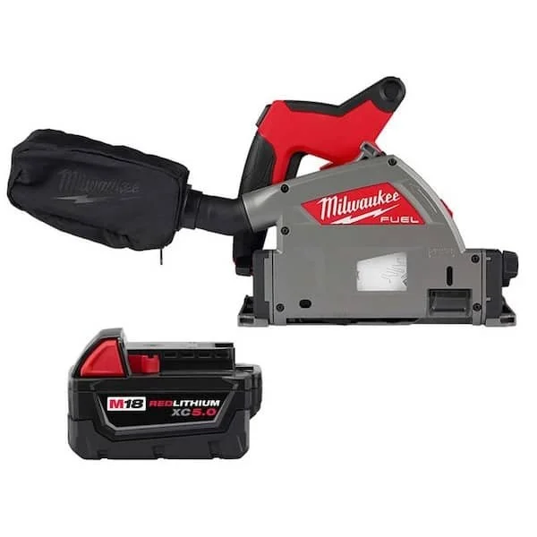 Milwaukee M18 Track Saw 6-1/2 Inch Brushless Cordless Plunge Saw Milwaukee M18 Track Saw 6-1/2 Inch Brushless Cordless Plunge Saw - Image 1