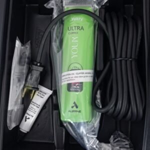 Professional Dog Hair Clipper UltraEdge 2-Speed Detachable Blade 120V Green - Image 2