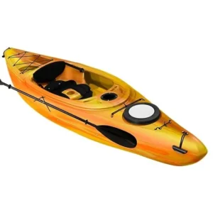 10.4 Ft Sit In Recreational Kayak with Paddle 325 lb Capacity - Image 2