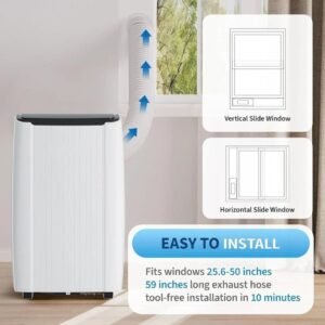 14000 BTU 5-in-1 Portable Air Conditioner - Image 5