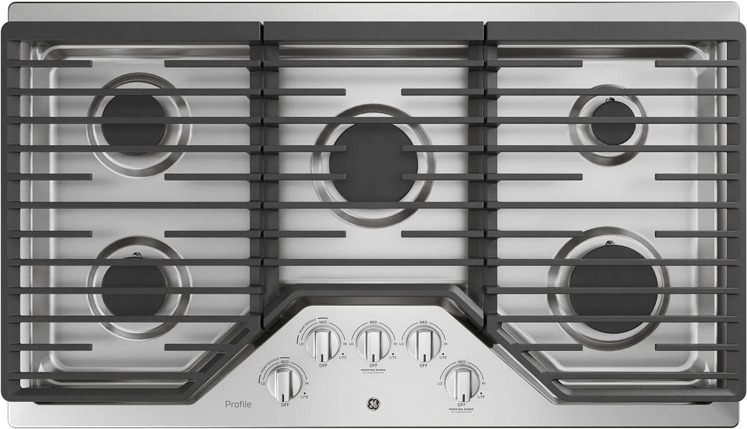 PGP7036SLSS 36-Inch Built-In Gas Cooktop PGP7036SLSS 36-Inch Built-In Gas Cooktop - Image 1