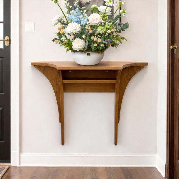 Minimalist Indoor Console Table for Entryway Hallway and Living Room