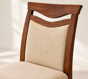 Dining Chair Backrest Furniture Indoor Dining Room Seating - Image 3