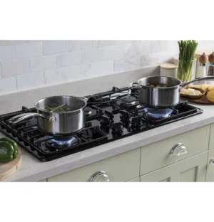 GE JGP3036DLBB Gas Cooktop 36 Inch 5-Burner Black Cooktop - Image 4