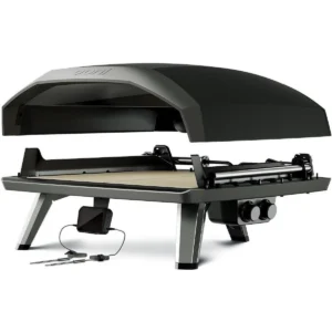24 Inch Propane Outdoor Dual Burner Pizza Oven - Image 3